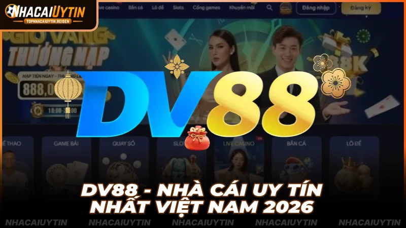 DV88 - Nhà cái uy tín nhất Việt Nam 2026